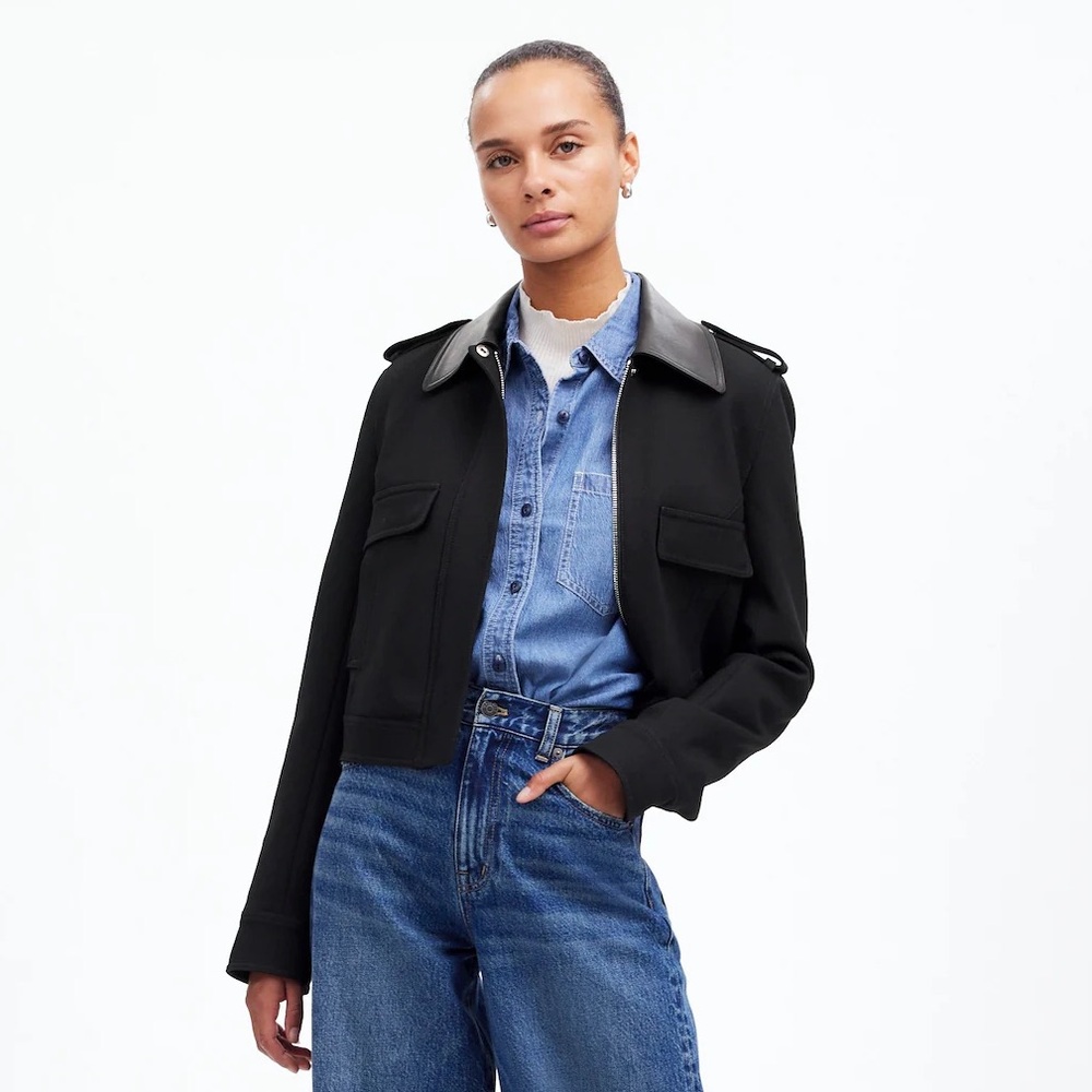 Madewell shrunken utility jacket